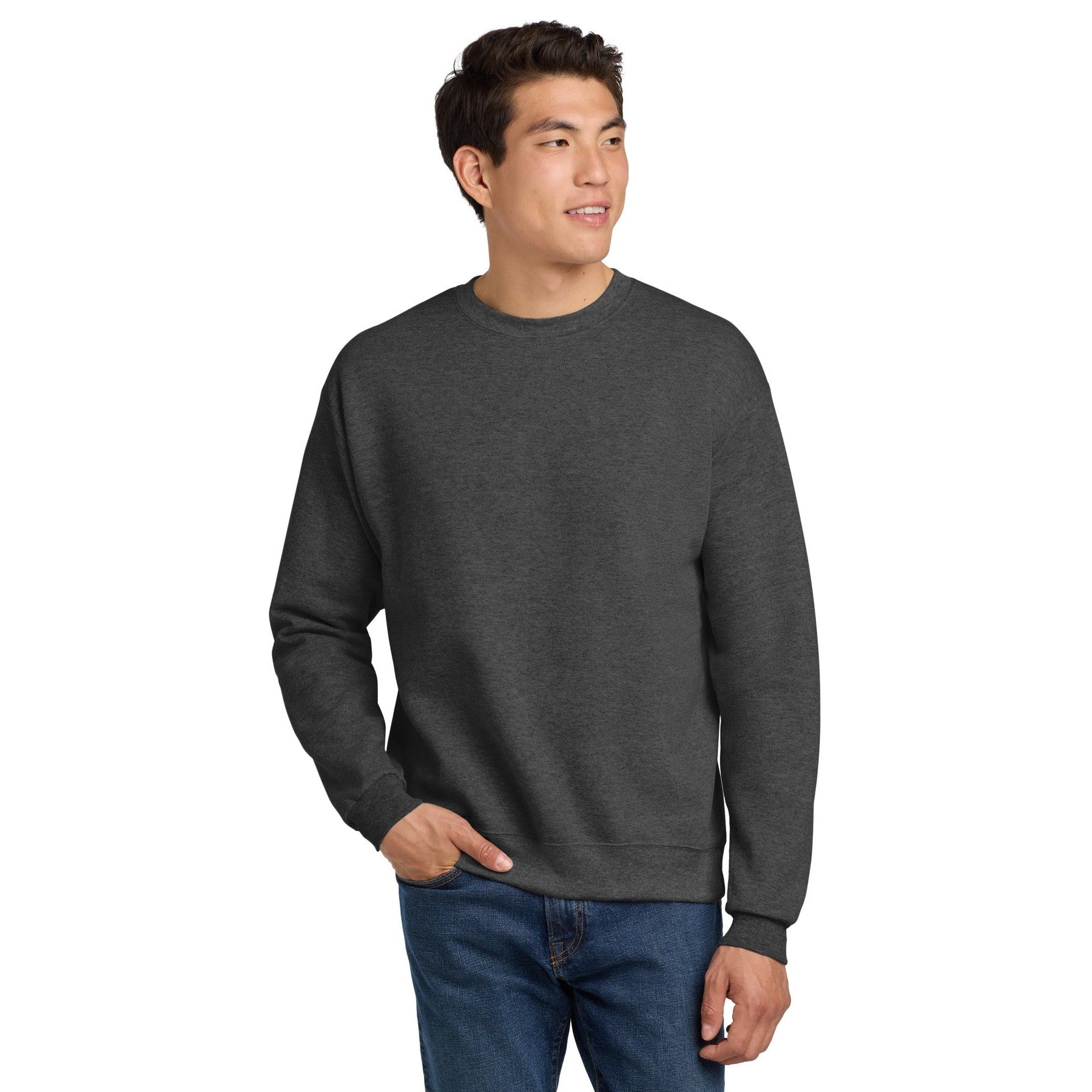 Hanes-Hanes® - EcoSmart® Crewneck Sweatshirt. P160-MedTech-3